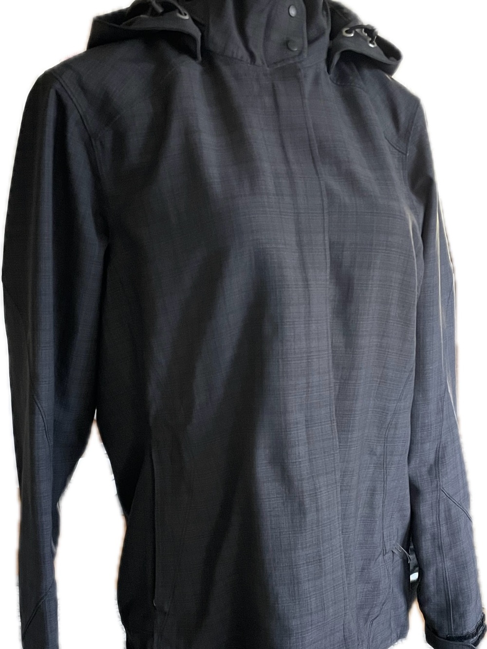 REI women’s E1 Elements Jacket in Charcoal Black